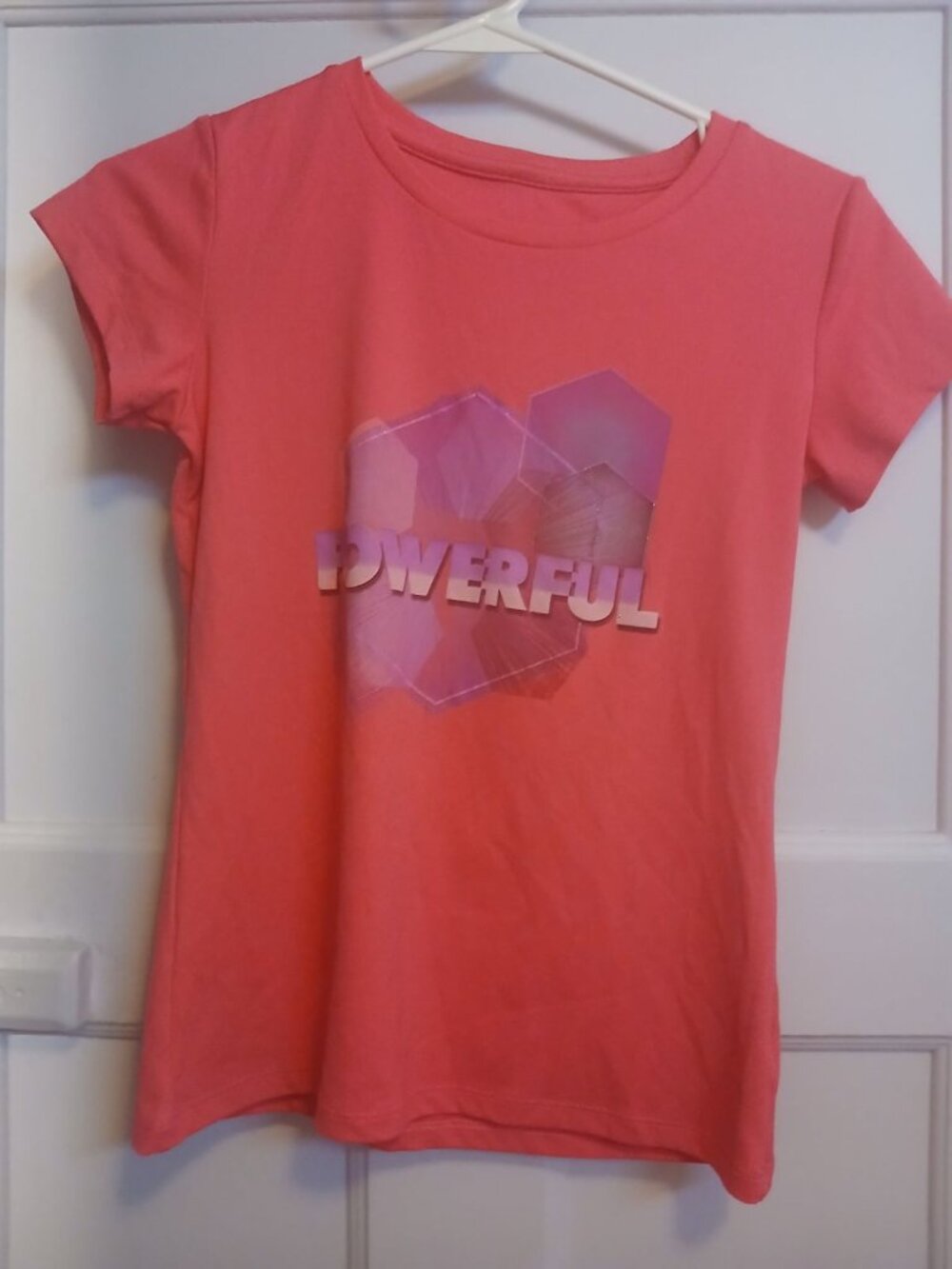 Champion L 10/12 Girls Pink Shirt
